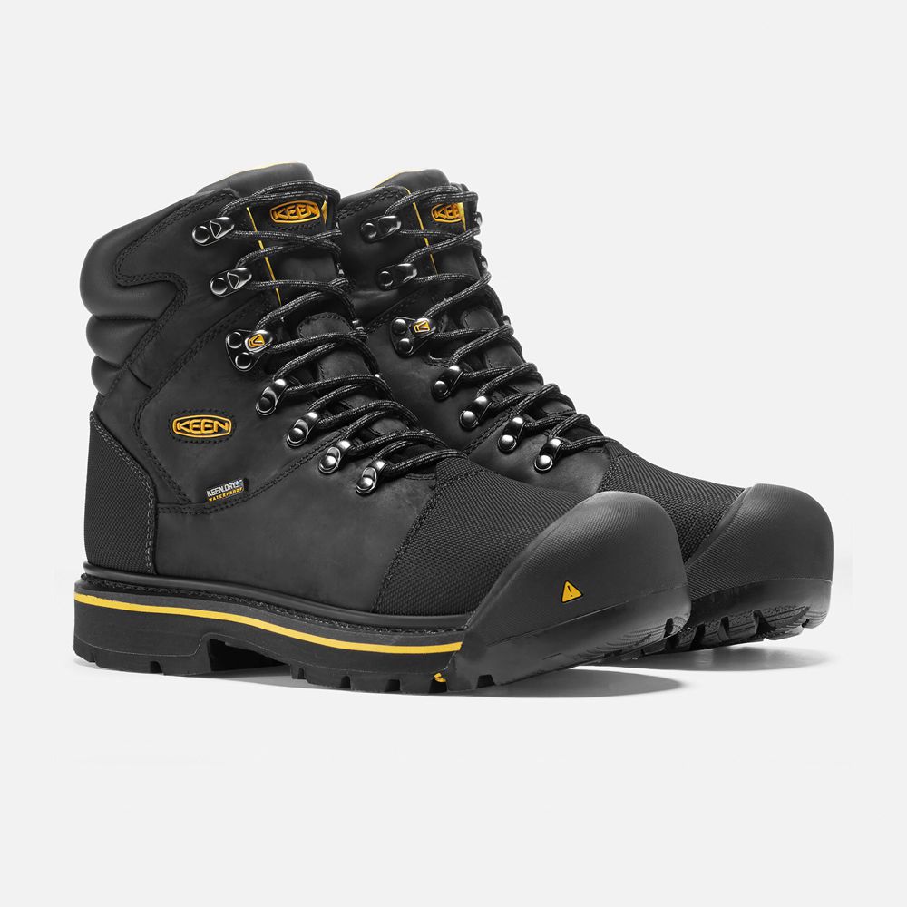 Keen Arbetskängor Herr Svarta - Milwaukee Waterproof (Steel Toe) - 853140HCF